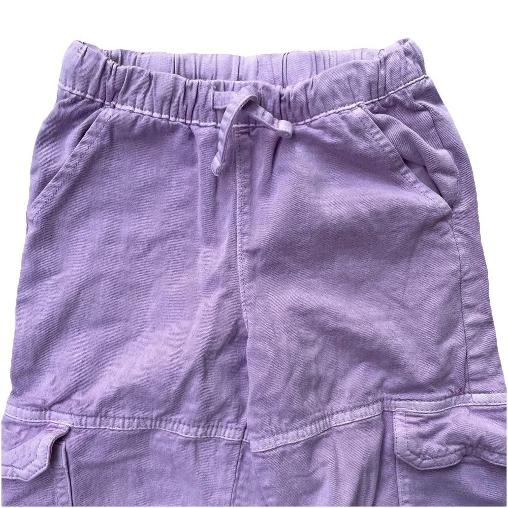 Cat & Jack Toddler Girls Pink Cargo Jogger Pants 2T Elastic Waist‎ Casual